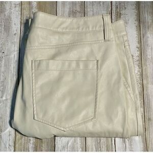 KUT‎ from the Kloth  Ellery - Front Hem Slit Crop Pants Size 14 NWT